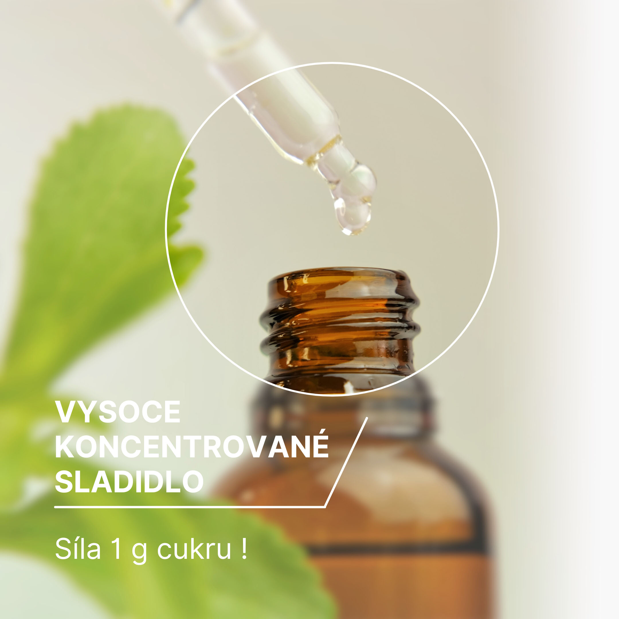 stevia blok kapka